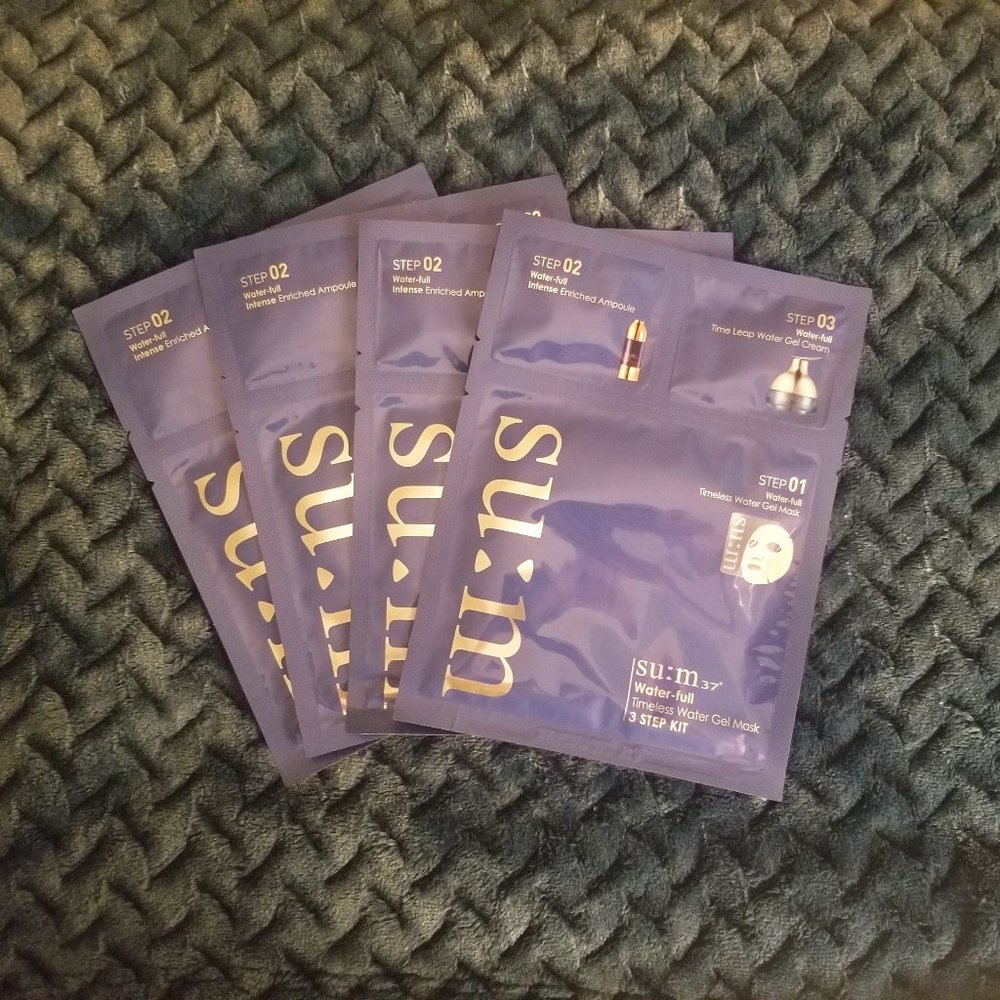 Su:m 37 Water-full Timeless Water Gel Mask- 3 step kit